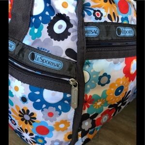 LeSportsac Hippie Floral Duffle Bag